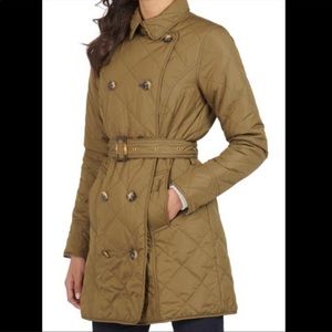 Barbour Olive Quilted Jacket